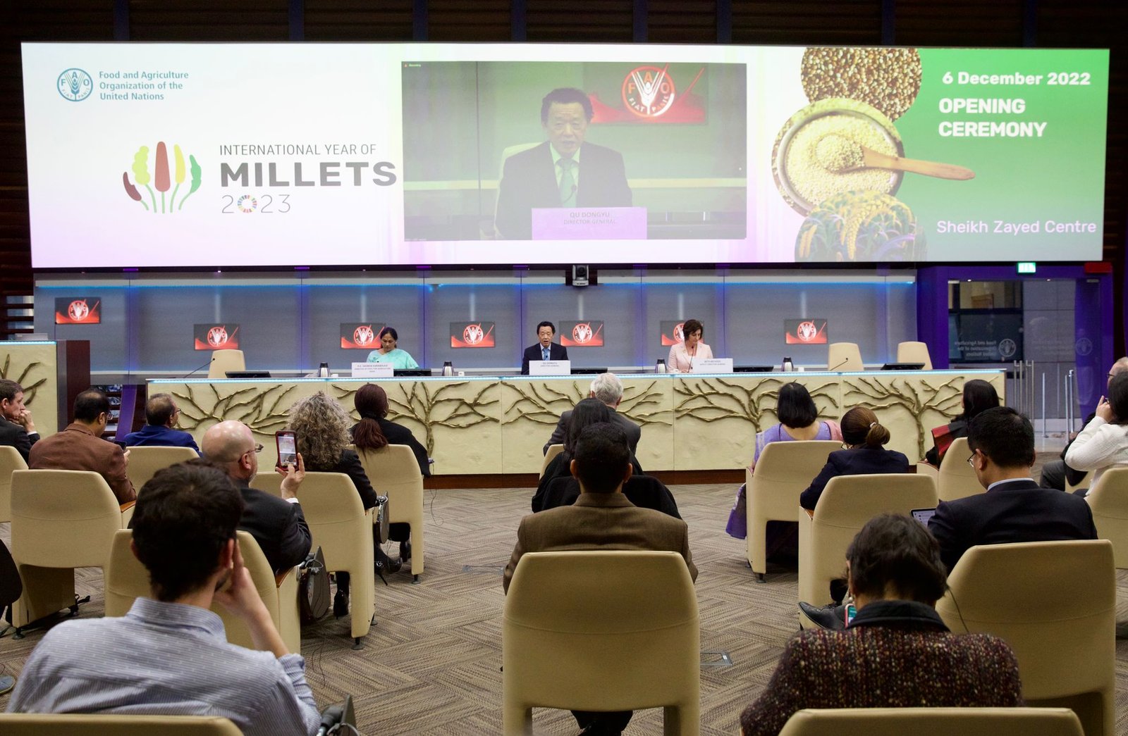  FAO kicks off International Year of Millets 2023  in Rome