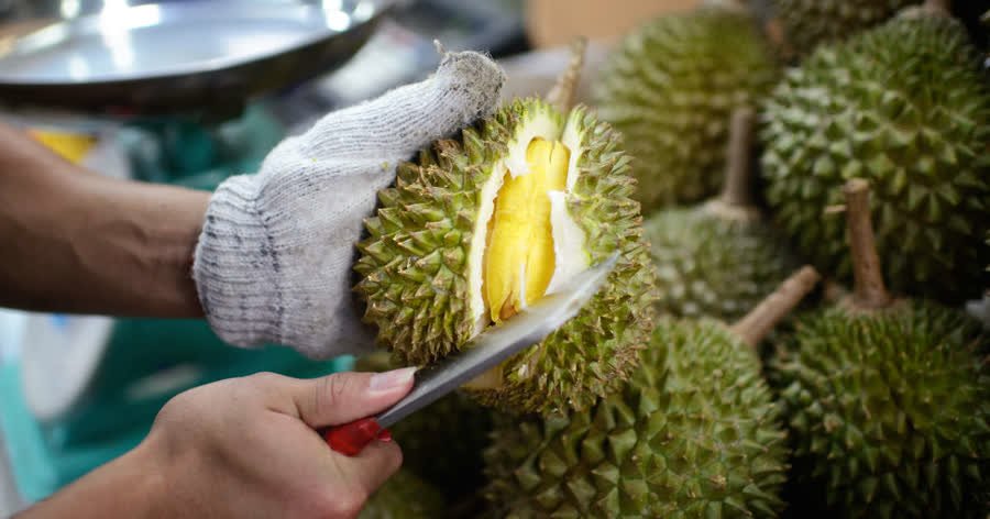 China's Chongqing opens import route for Thai durians
