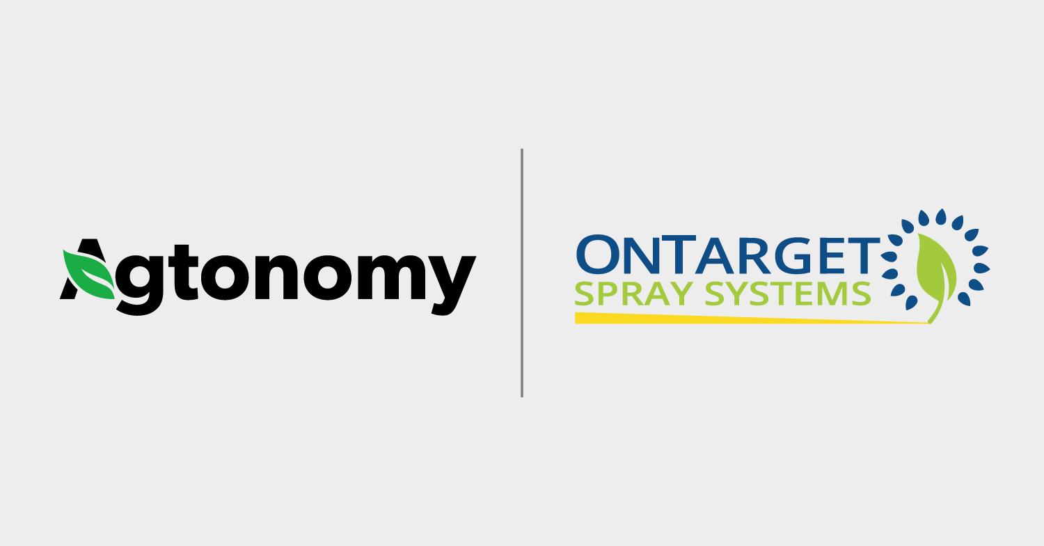 Agtonomy partners with On-Target to advance next generation smart spray solutions