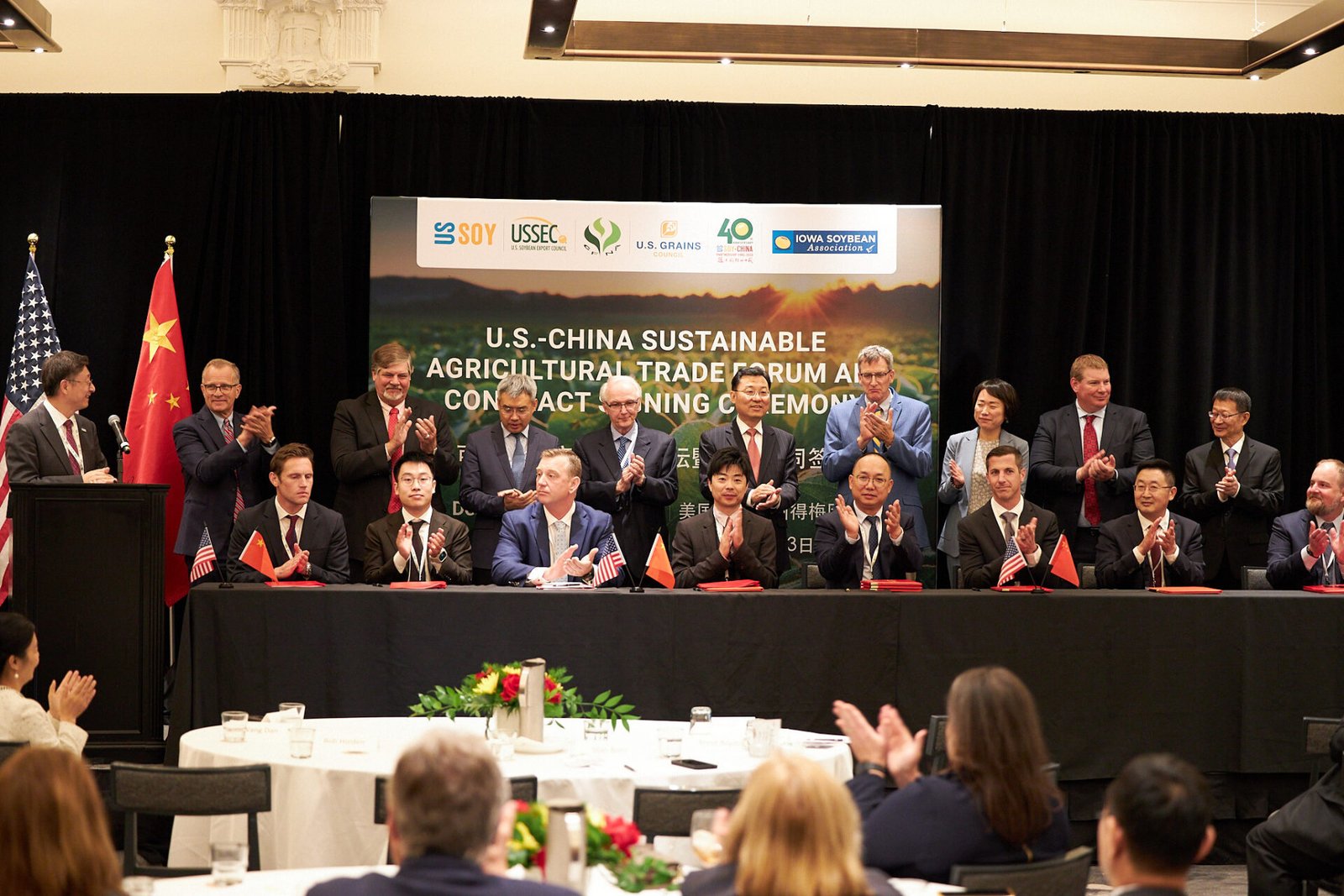 China – U.S. Agriculture Companies Sign 11 Purchase Contracts/Agreements