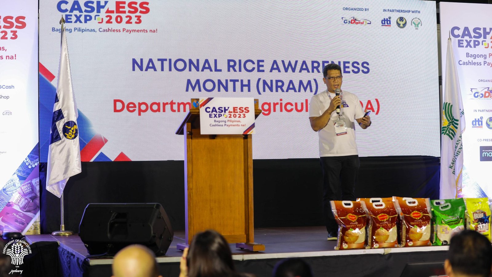 Philippines NRAM takes spot light at Cashless Expo‘23, introduces digital agri innovations