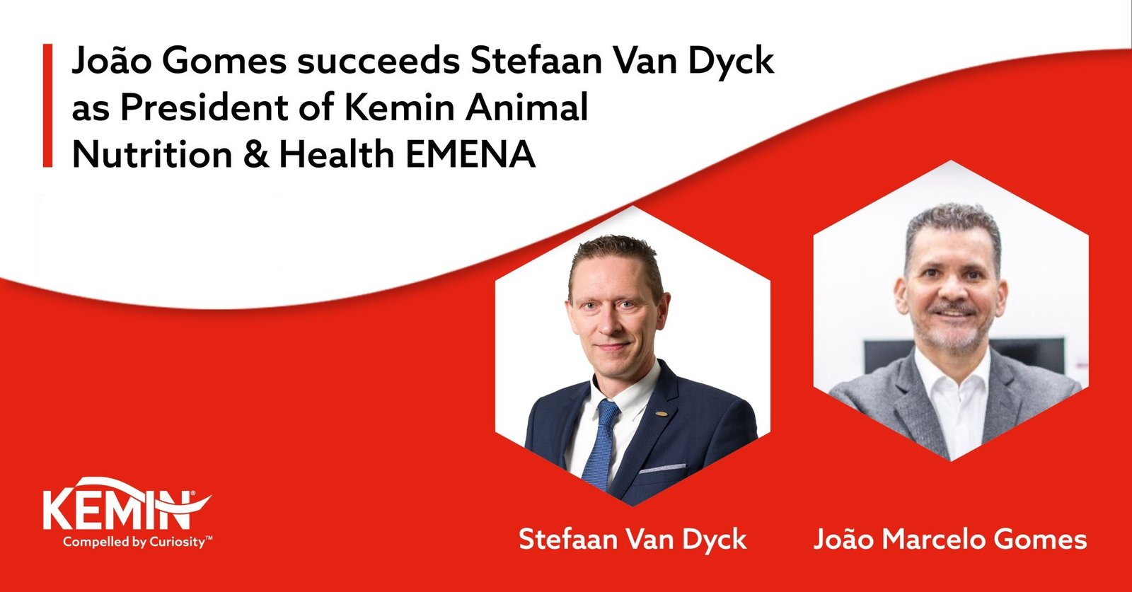EMENA, Global manufacturer of animal nutrition ingredient announces new leaderships