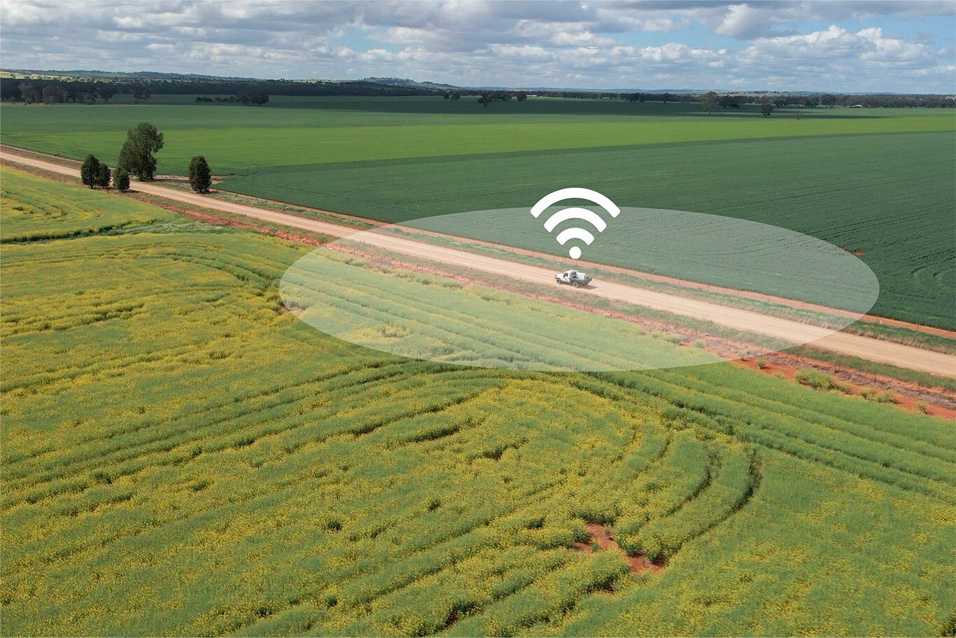 Next-Gen Remote-Area connectivity solution to aid Smart IoT farming in rural areas