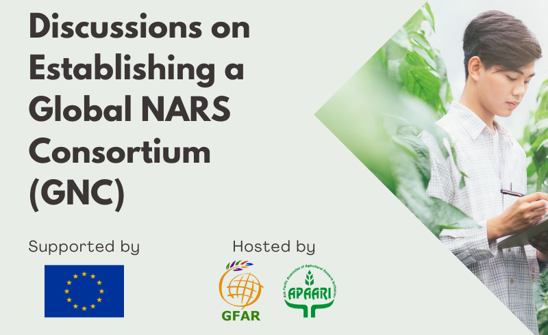Asia-Pacific Association of Agricultural Research Institutions (APAARI) proposes establishing a Global NARS Consortium