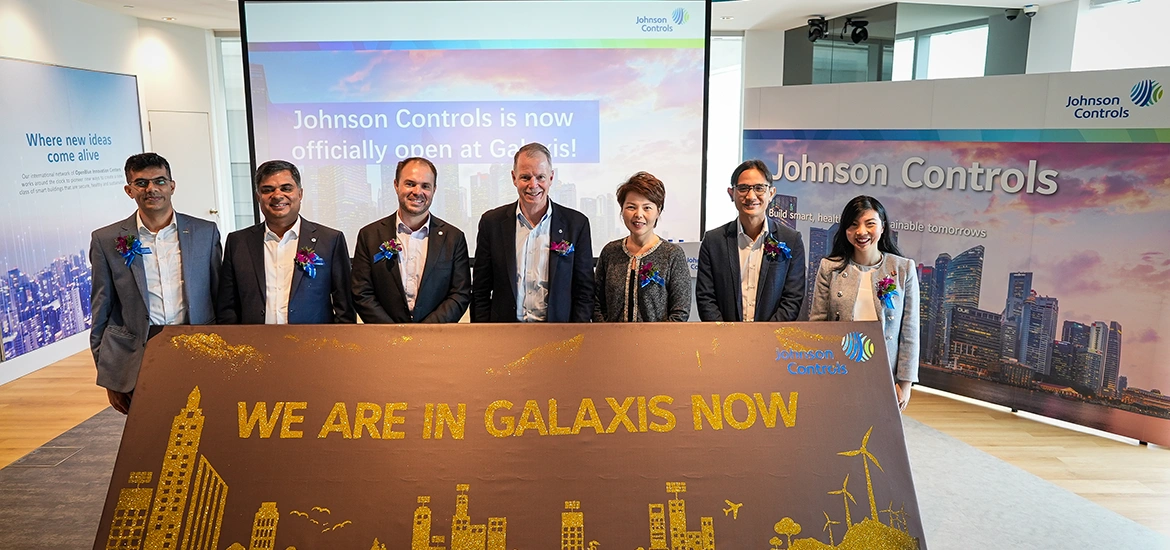 Johnson controls opens new office and innovation center in Singapore
