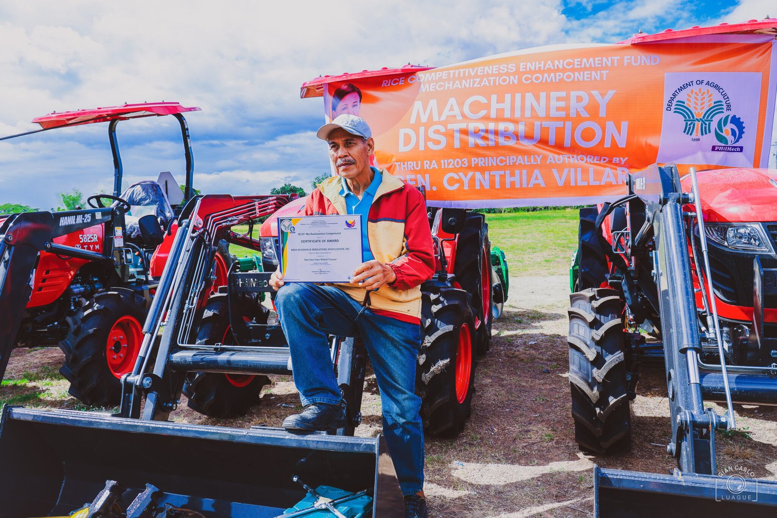 Philippines invests more than P75M to support Bicol farmers with farm equipment