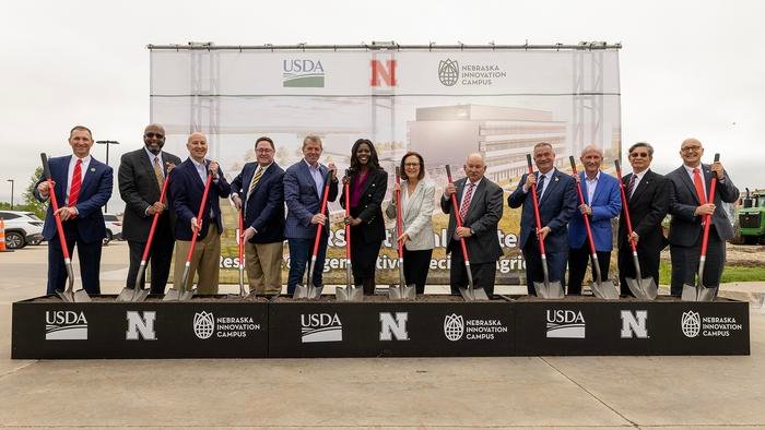 USDA breaks ground for the Precision Agriculture Research Center at Nebraska Innovation Campus