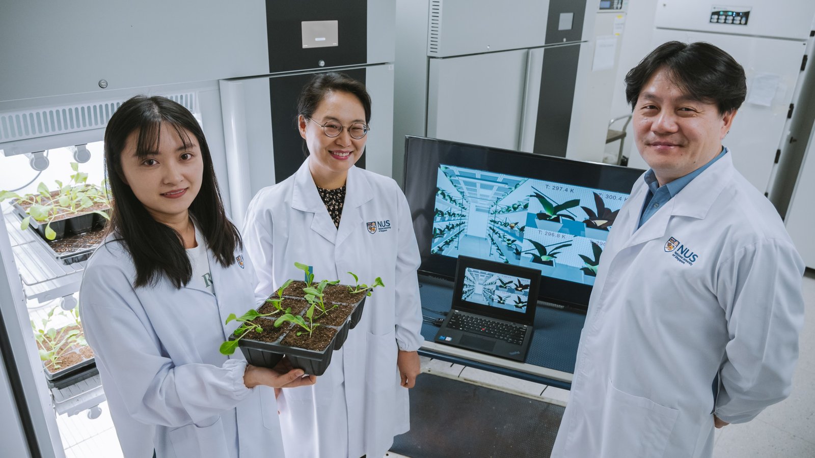 Singapore elevates precision farming with innovative plant e-skin coupled with digital-twin monitoring system