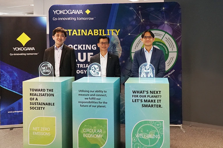 Yokogawa marks 50 Years in Singapore with the launch of Sustainability Incubation Hub (SIH)