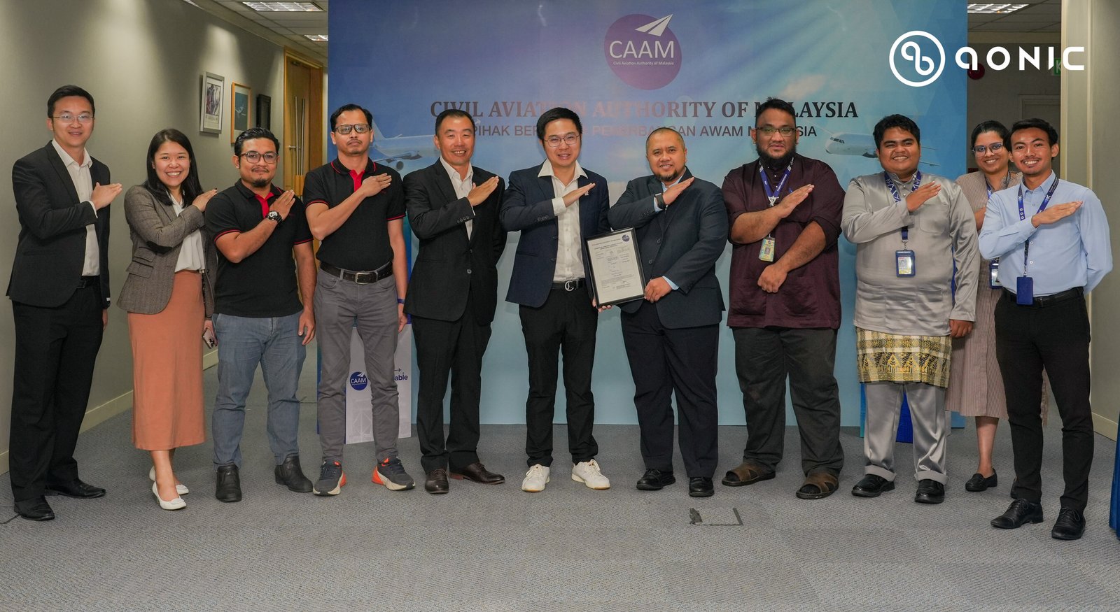 Aonic secures certification for Agricultural Drone Operations in Malaysia