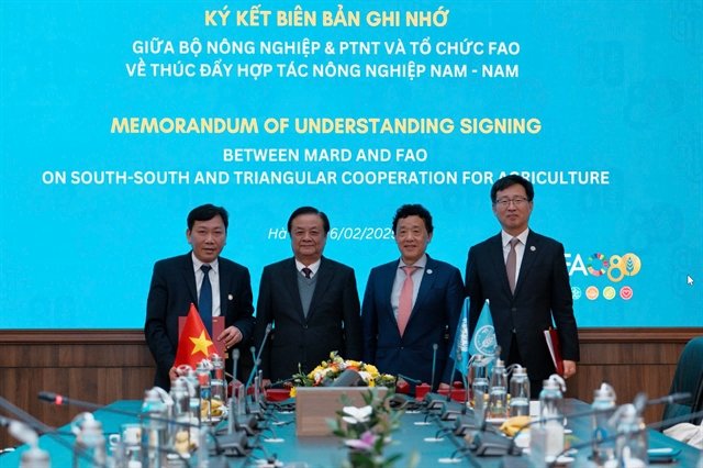 Vietnam and FAO signs a MoU to promote South-South agricultural cooperation