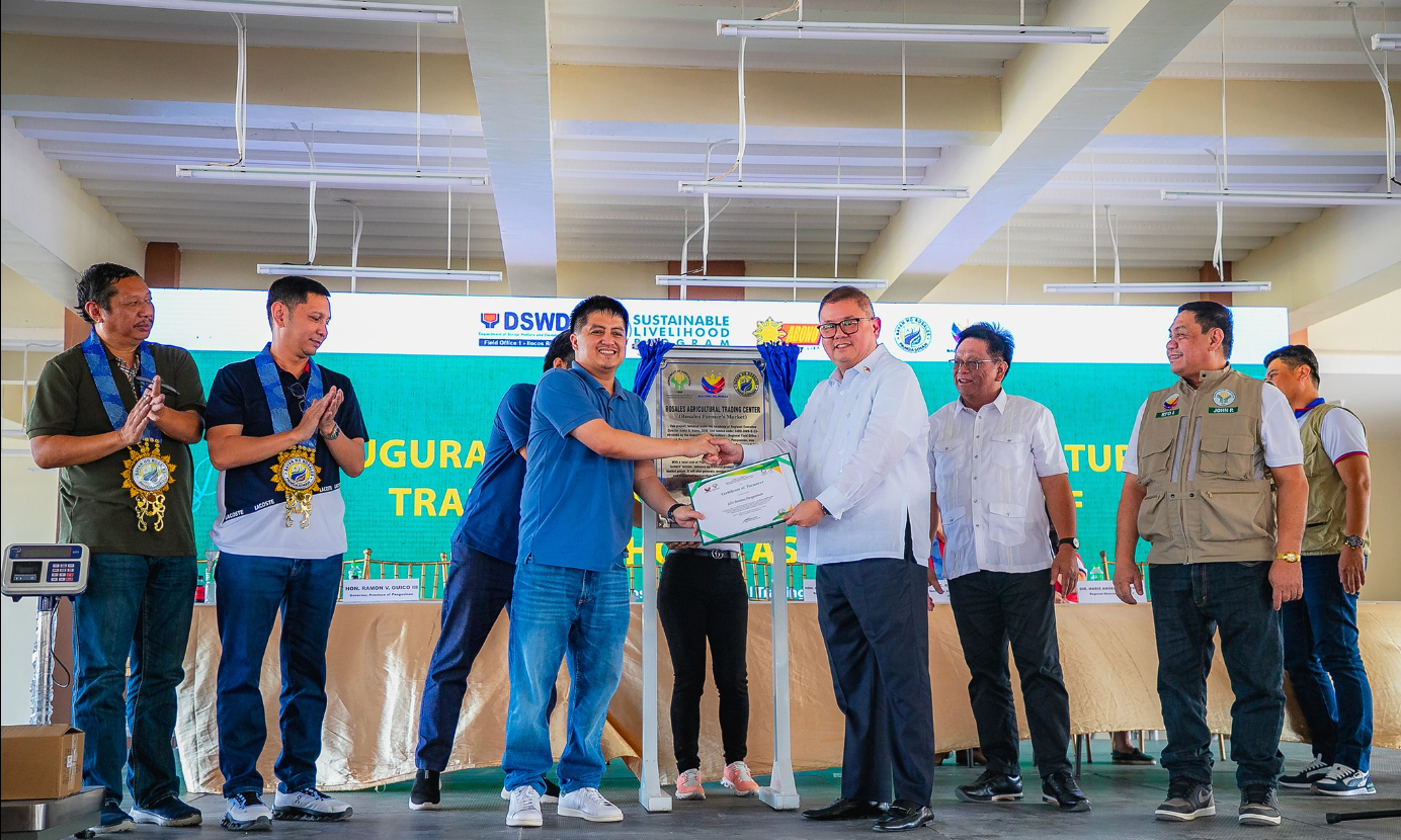 Philippines unveils the Rosales Agricultural Trading Center with P60M investment