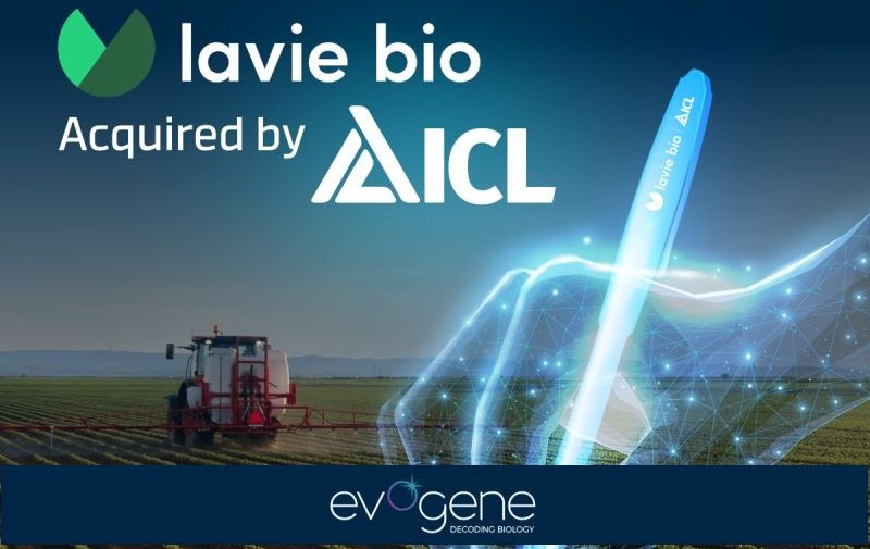Evogene transfers its agriculture-biological subsidiary, Lavie Bio Ltd. to ICL Group