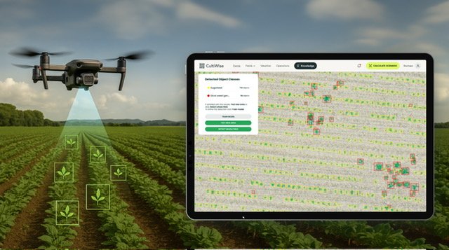 CultiWise AI-powered prescription map platform trains farmers to recognize weed in real time