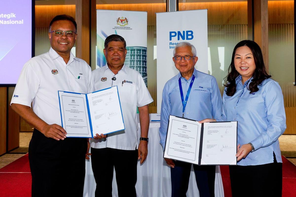 Malaysia's KPKM and PNB sign an MoU to boost agri-food research collaboration