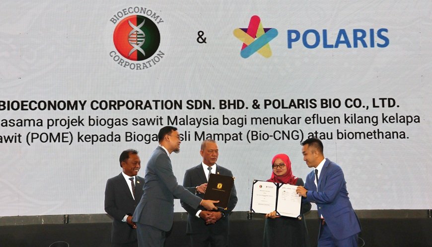  Malaysian Bioeconomy Corporation and Polaris Bio partner to develop palm oil mill effluent (POME)-based biogas