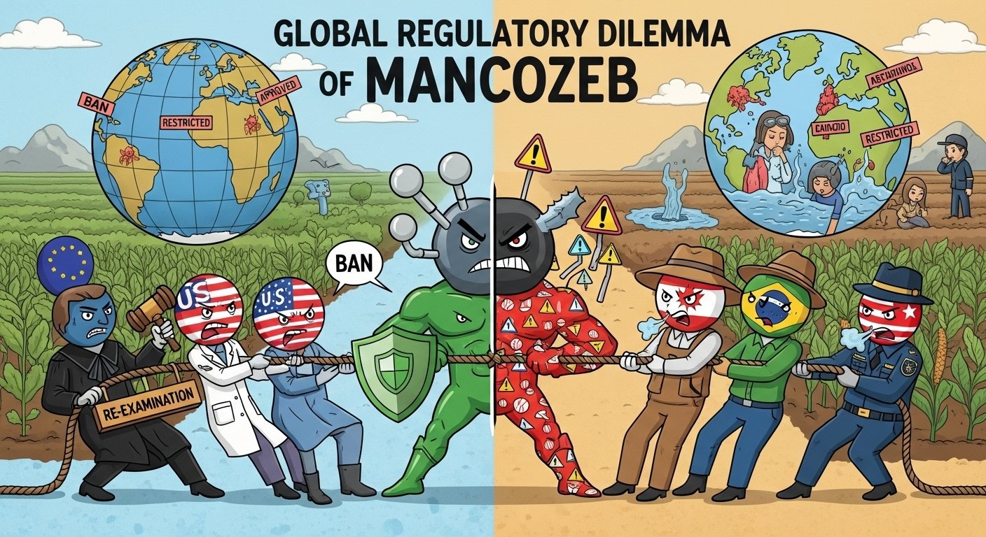 Banned in Europe, essential in India: Global regulatory dilemma of Mancozeb