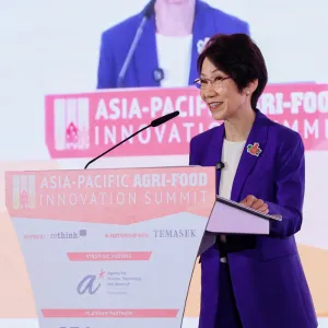 Singapore is bolstering its food security resilience by adopting effective innovation and funding strategies: Ms Grace Fu, Minister for Sustainability and the Environment, Singapore