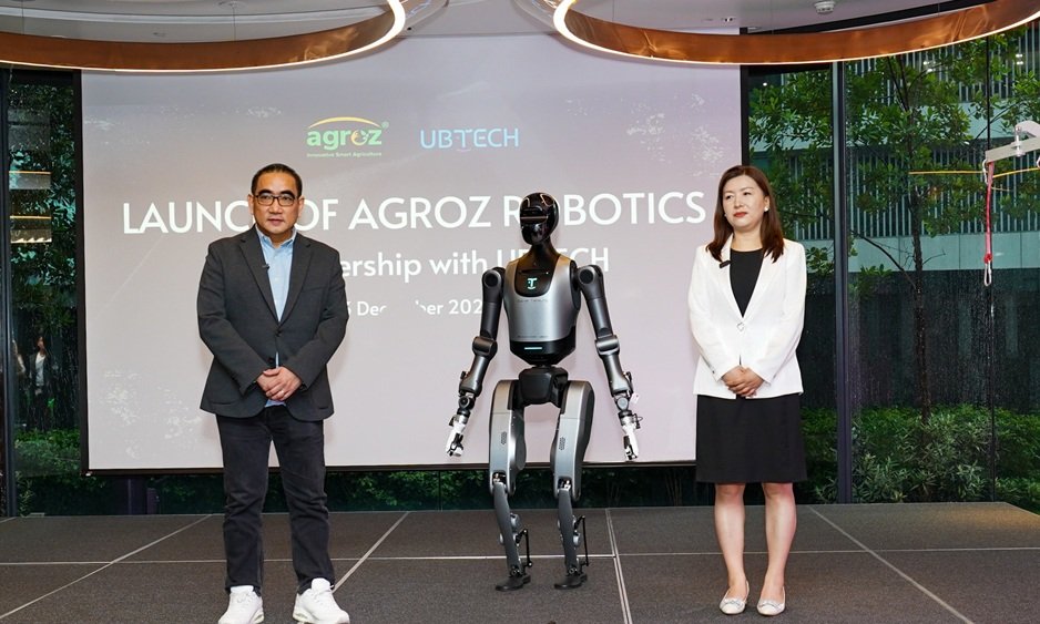 Malaysia's Agroz Inc. launches Agroz Robotics with UBTECH to integrate AI-Robotics technology into farm operations