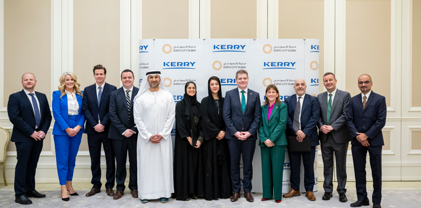Kerry signs strategic agreement with Expo City Dubai to establish new regional co-creation center to drive food &amp; beverage innovation