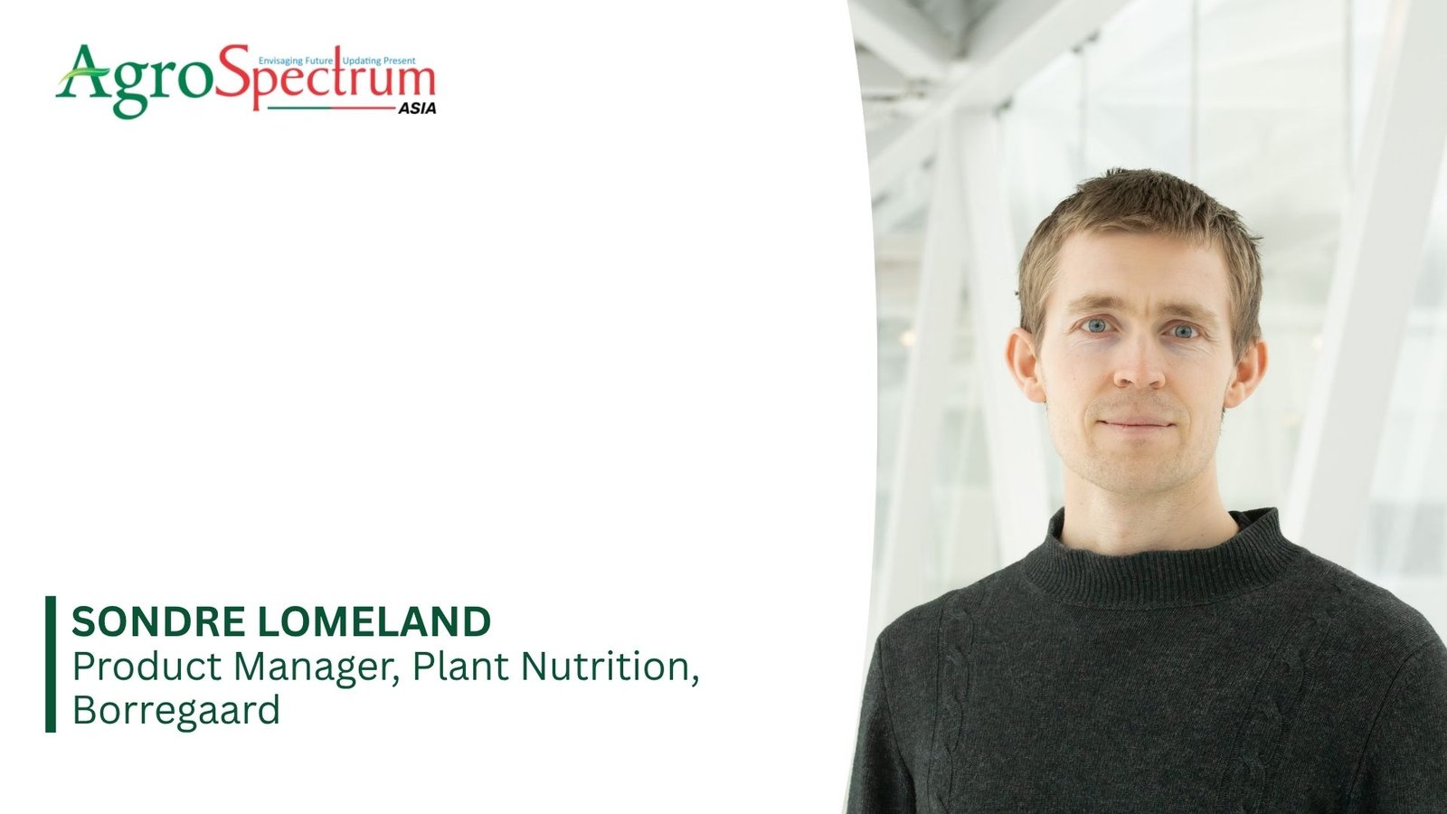 "Nutrient efficiency technologies can directly reduce agriculture's environmental footprint"