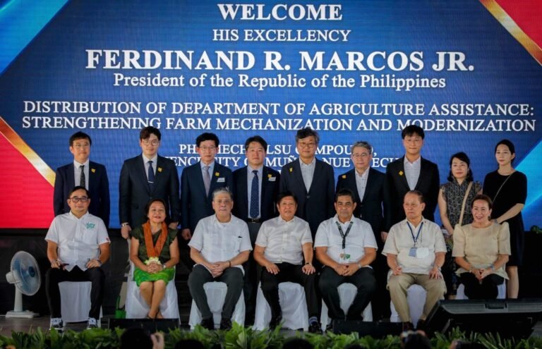 Philippines and KNU sign Mou for farm modernisation, mechanisation
