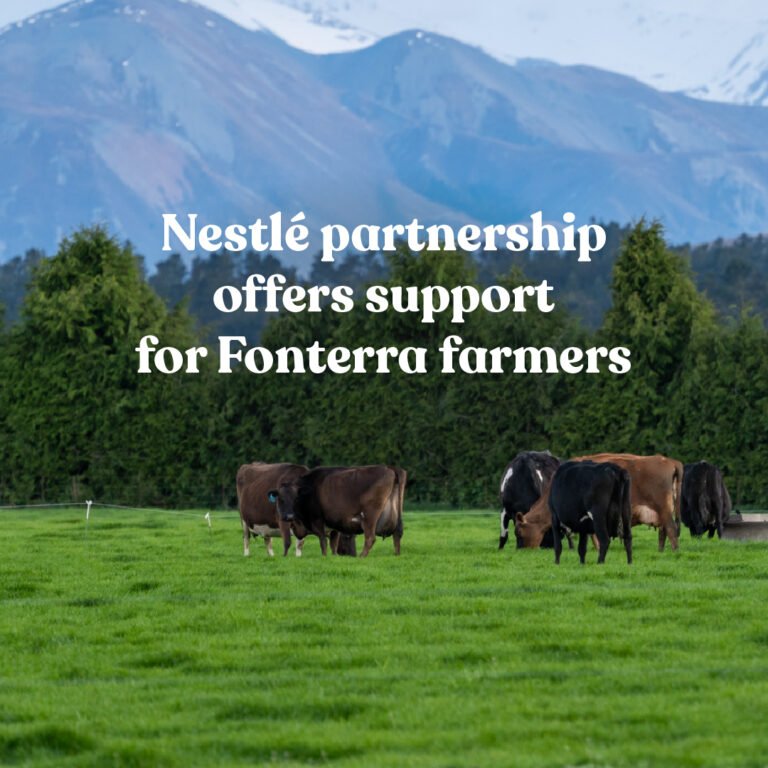 Nestlé partnership sees extra payment offered to Fonterra farmers