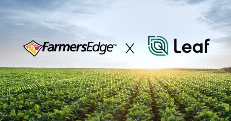 Farmers Edge and Leaf Agriculture partner to expand data access to farmers through Unified API
