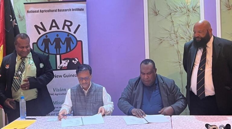 IRRI and NARI inks agreement to revitalize Papua New Guinea’s rice industry